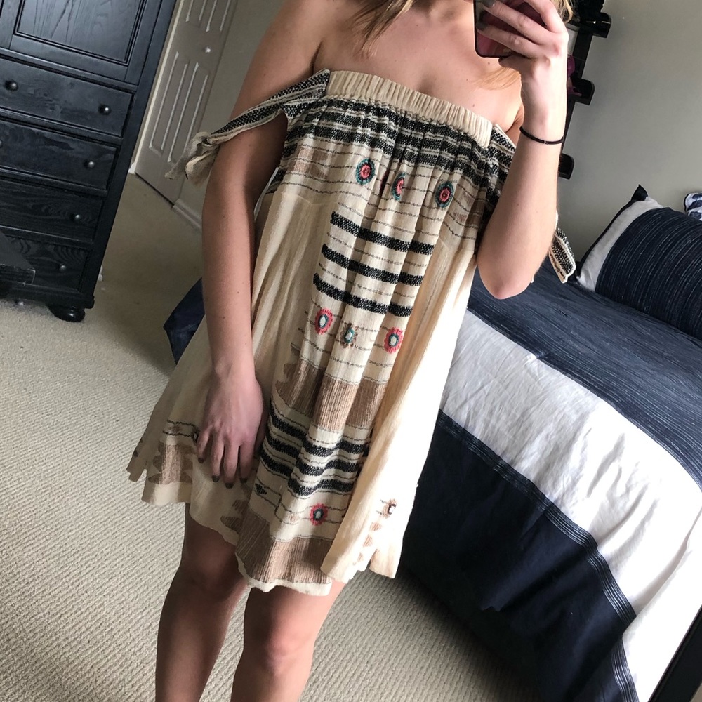 Cute Off The Shoulder Summer Dress